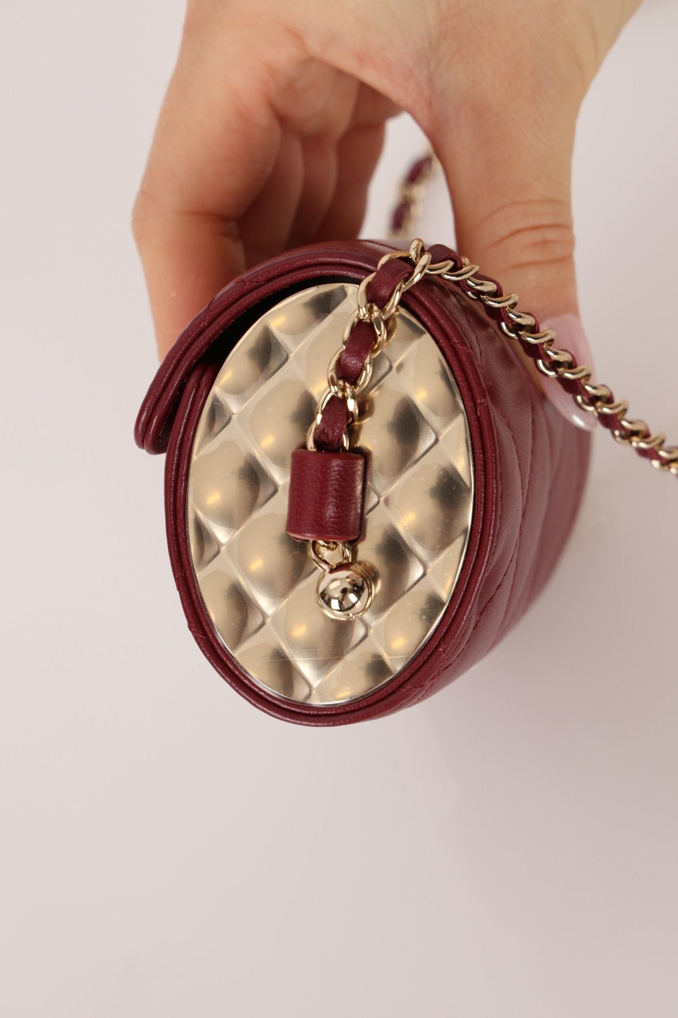 Chanel 2021 Lambskin Box of Secrets Minaudiere GHW - FashioNica