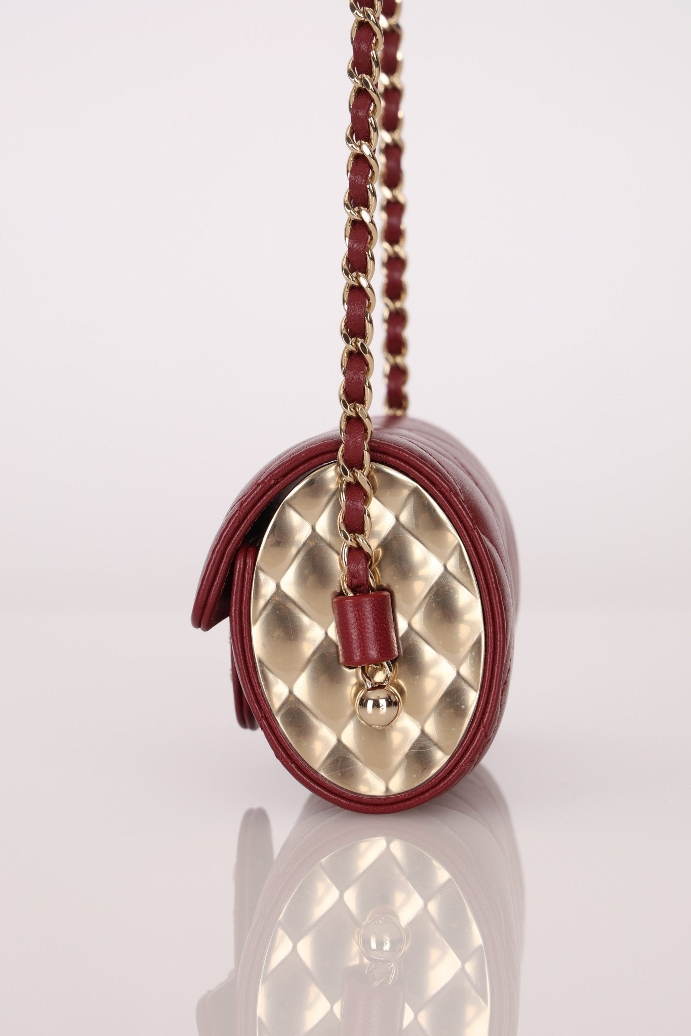 Chanel 2021 Lambskin Box of Secrets Minaudiere GHW - FashioNica