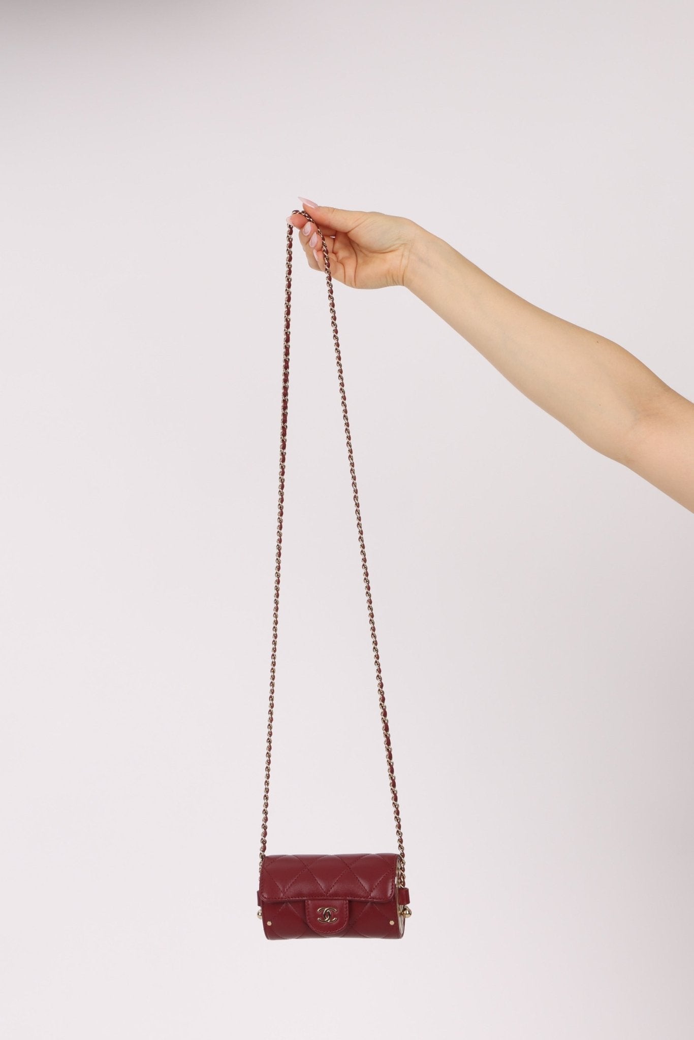 Chanel 2021 Lambskin Box of Secrets Minaudiere GHW - FashioNica