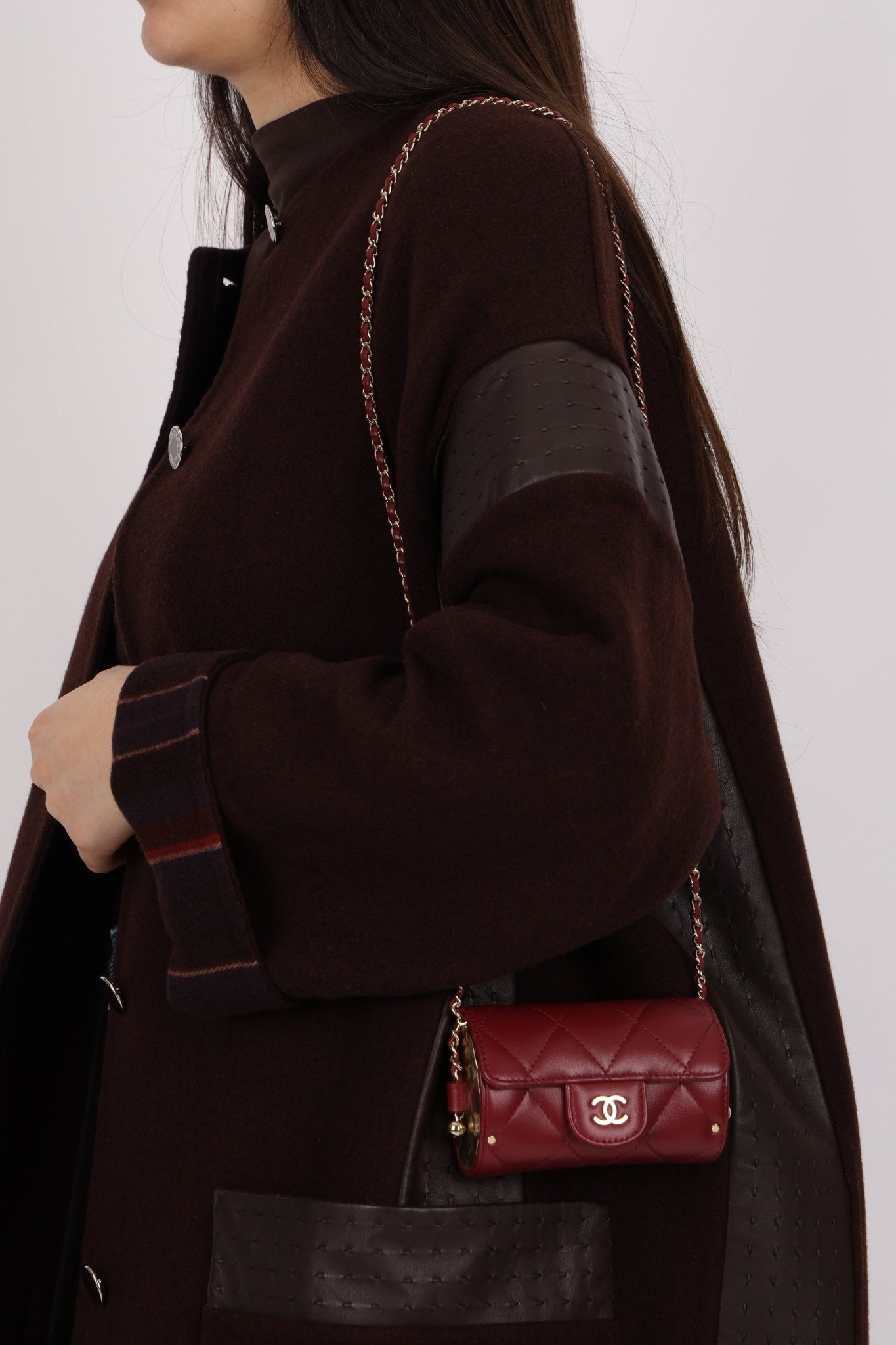 Chanel 2021 Lambskin Box of Secrets Minaudiere GHW - FashioNica