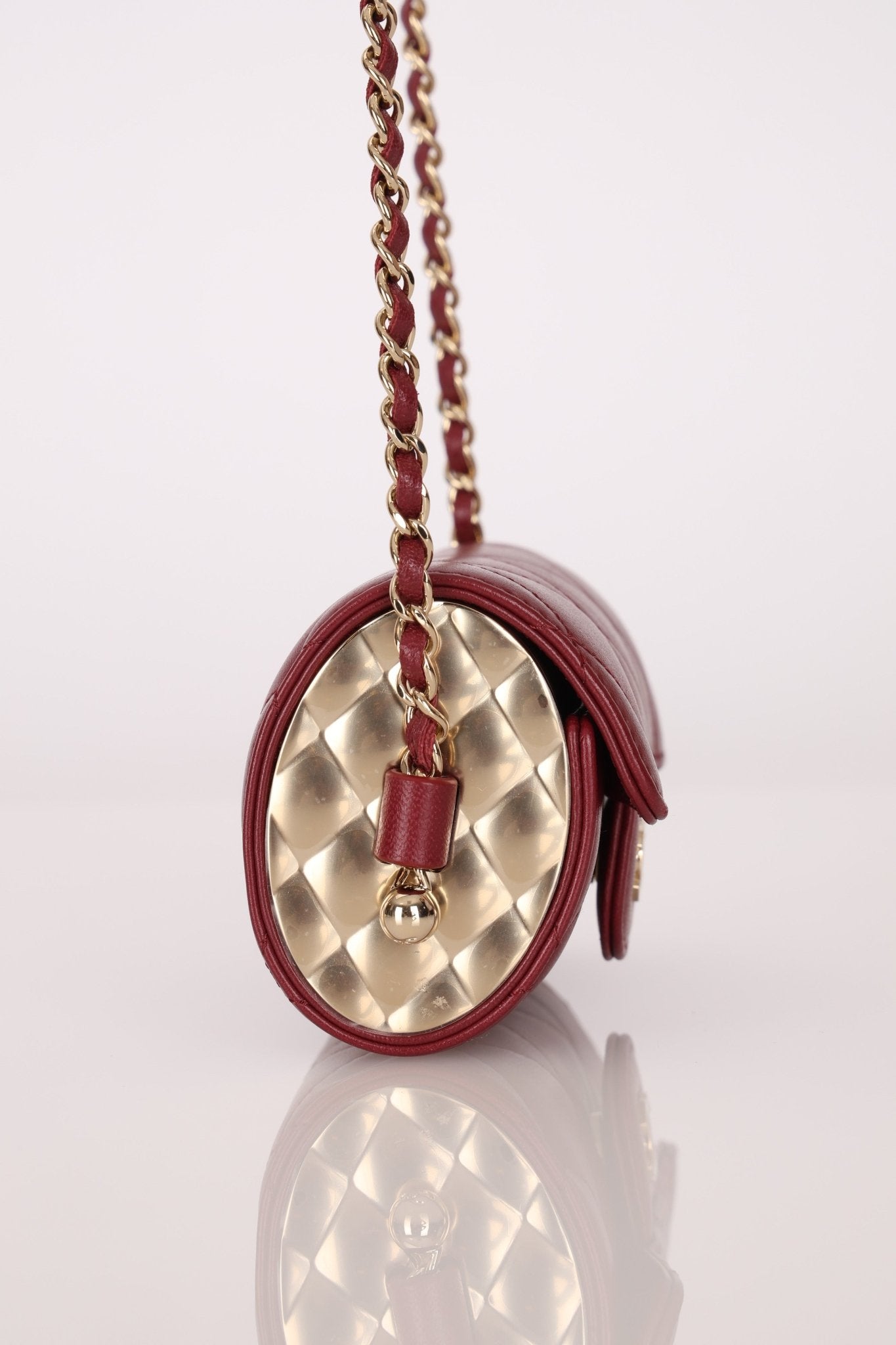 Chanel 2021 Lambskin Box of Secrets Minaudiere GHW - FashioNica