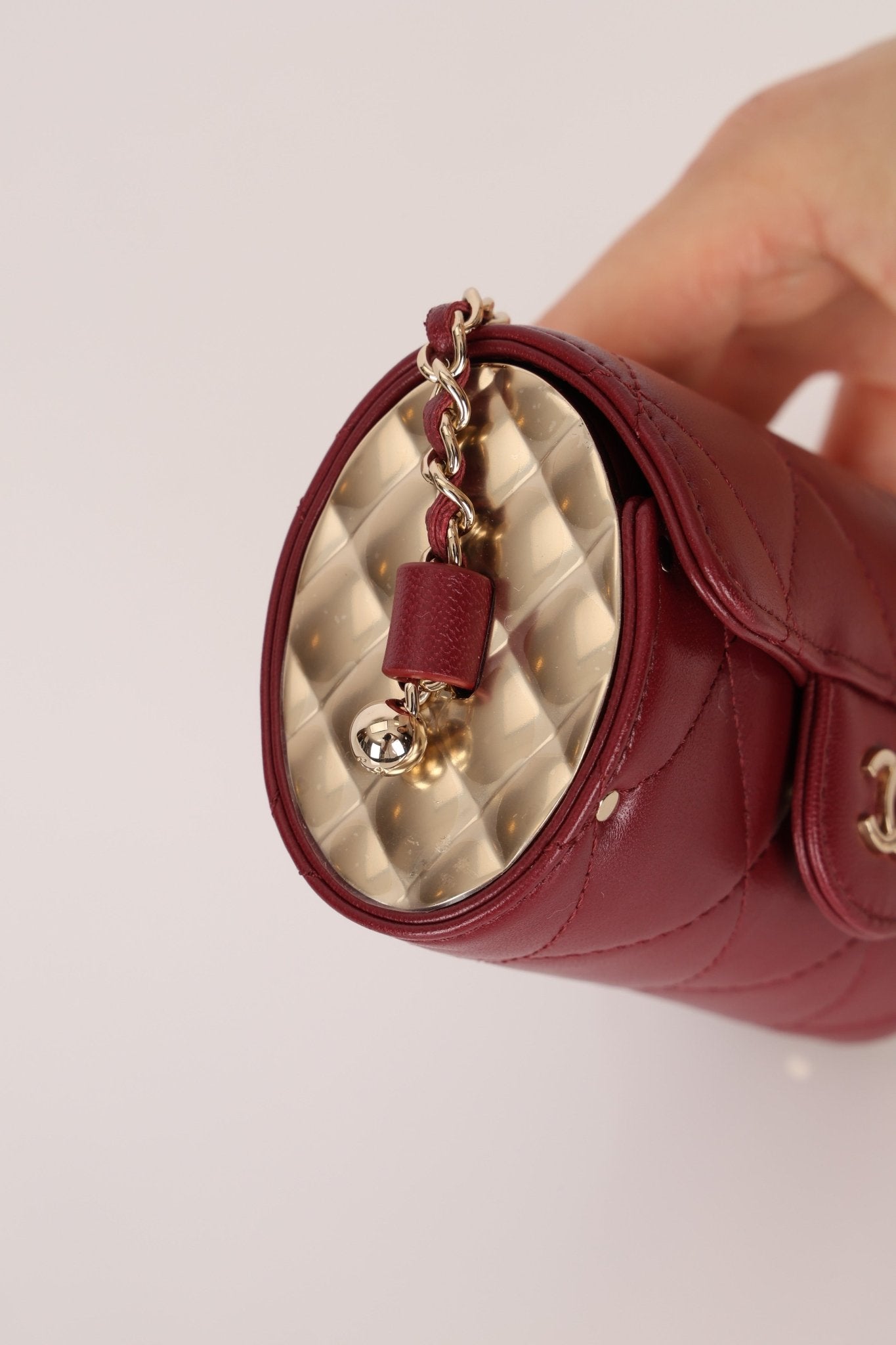 Chanel 2021 Lambskin Box of Secrets Minaudiere GHW - FashioNica