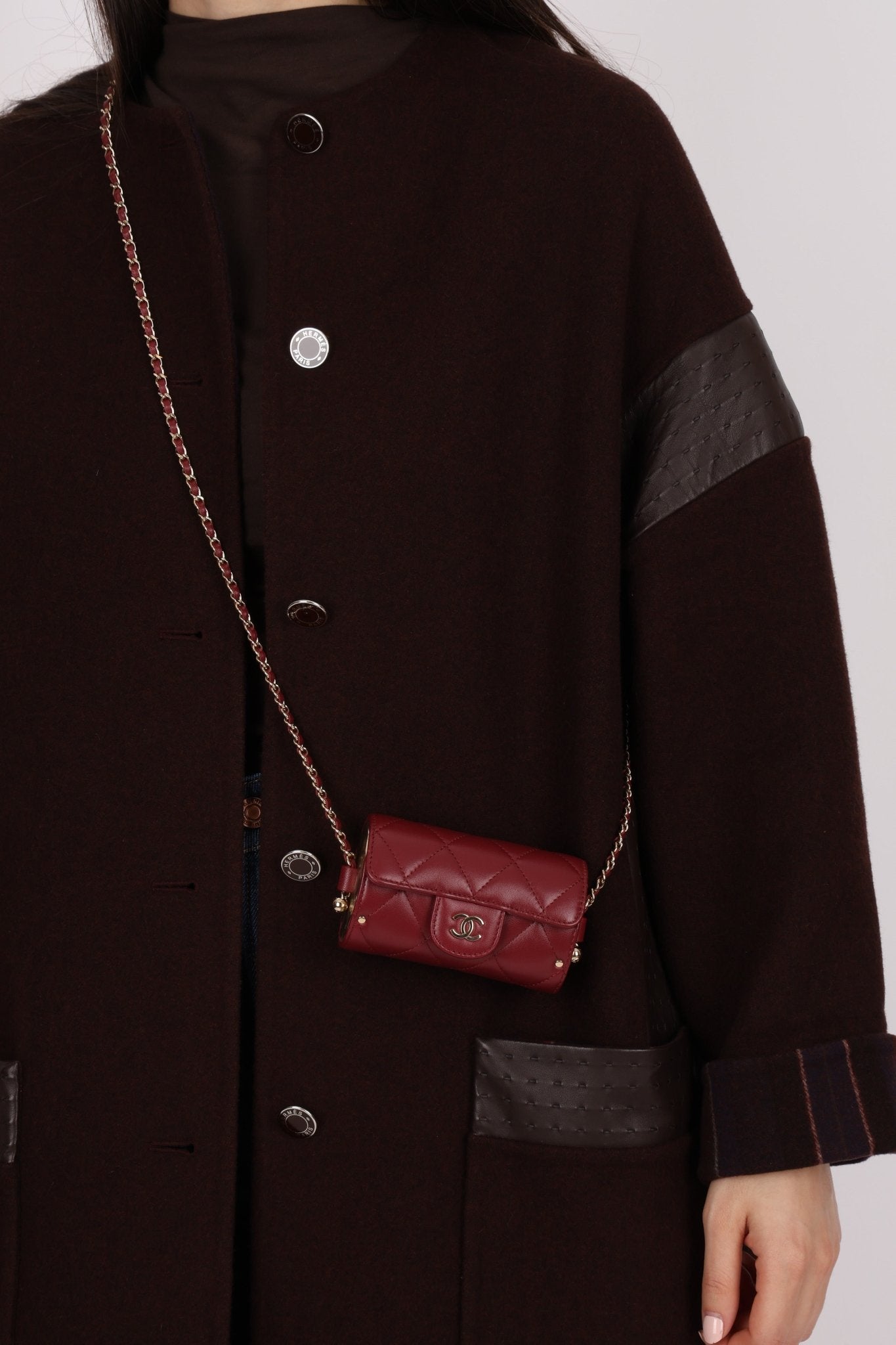 Chanel 2021 Lambskin Box of Secrets Minaudiere GHW - FashioNica