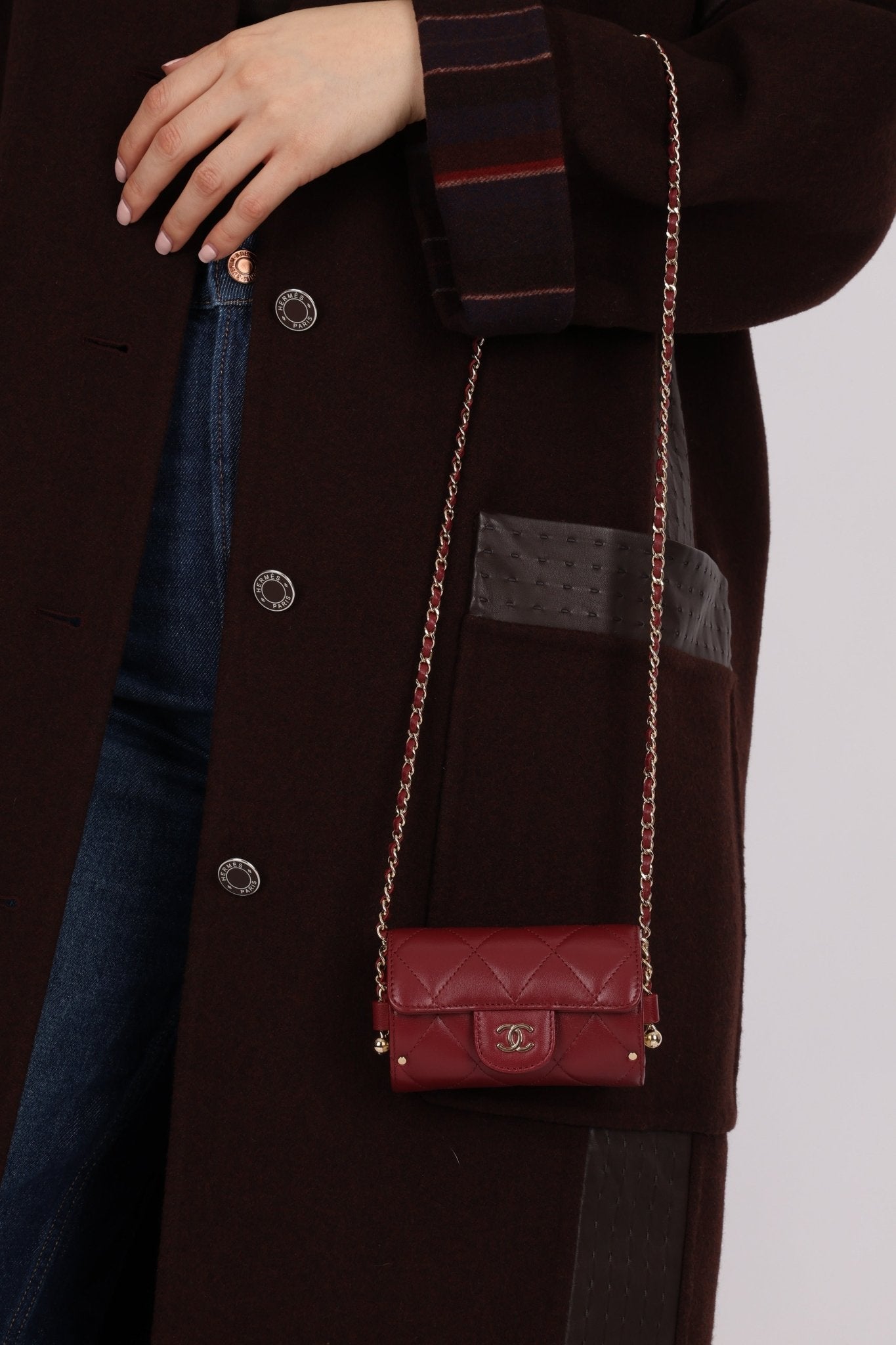 Chanel 2021 Lambskin Box of Secrets Minaudiere GHW - FashioNica