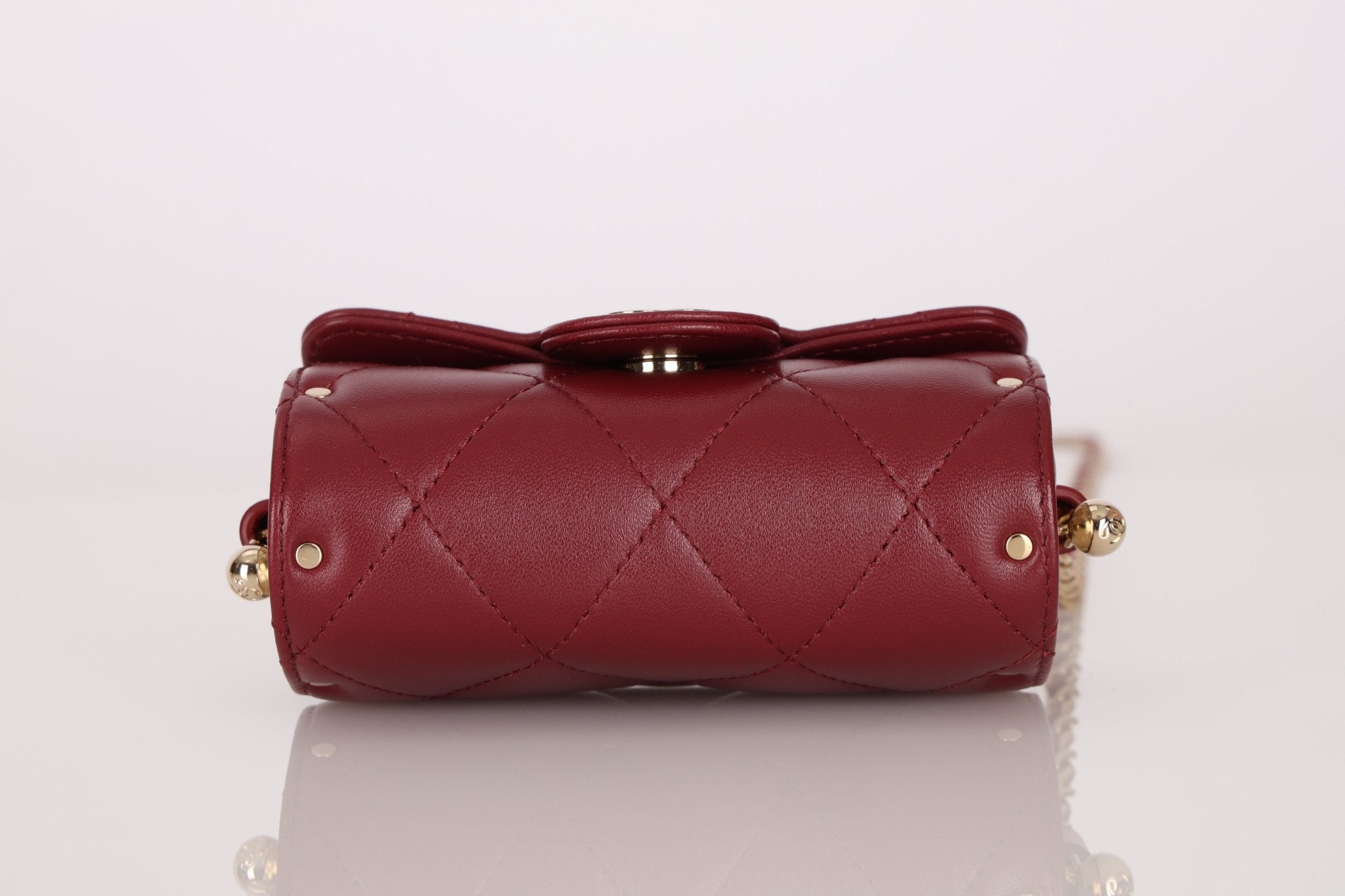 Chanel 2021 Lambskin Box of Secrets Minaudiere GHW - FashioNica