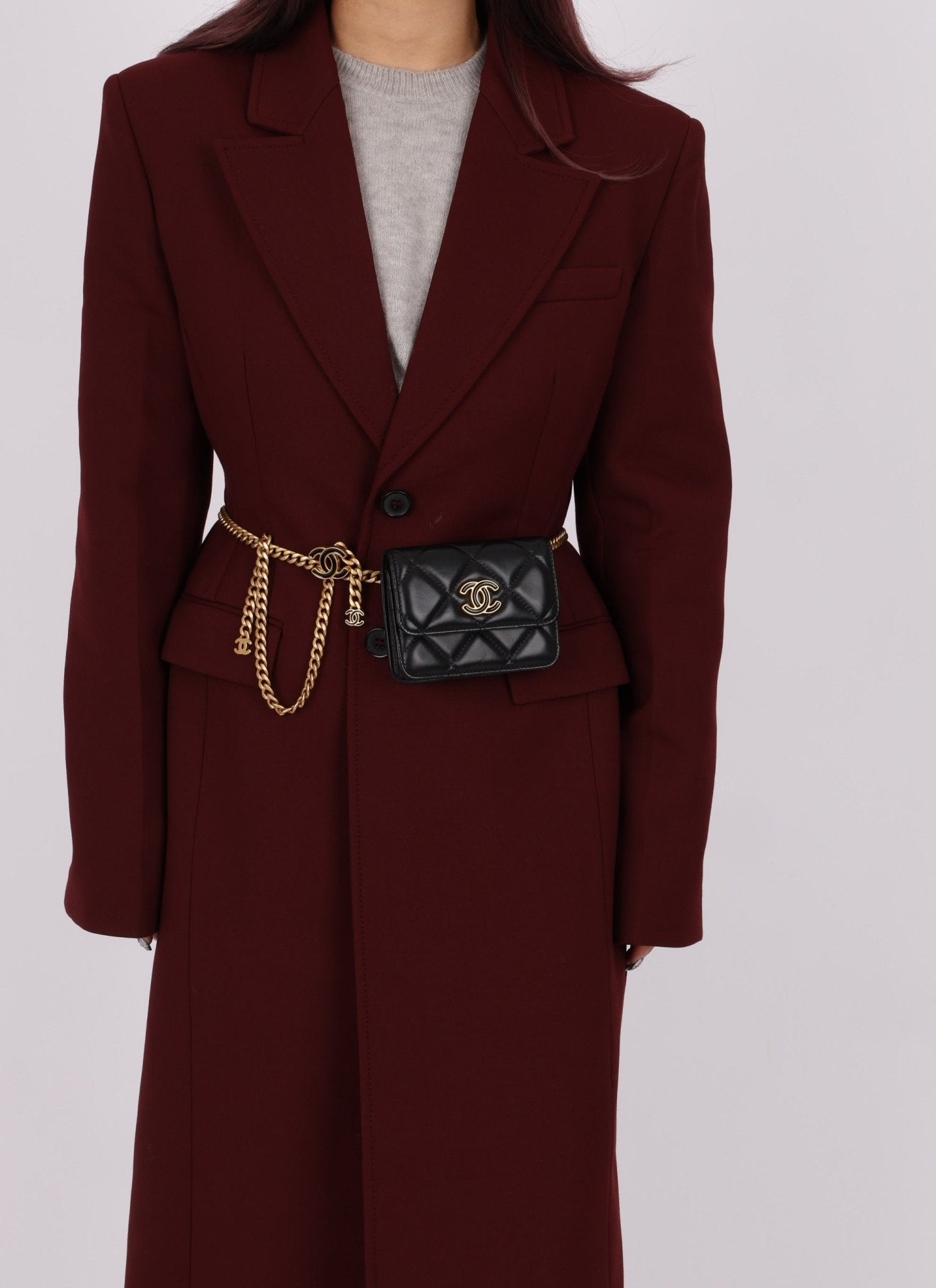 Chanel 2021 Lambskin Enamel Belt Bag - FashioNica