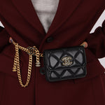 Chanel 2021 Lambskin Enamel Belt Bag - FashioNica