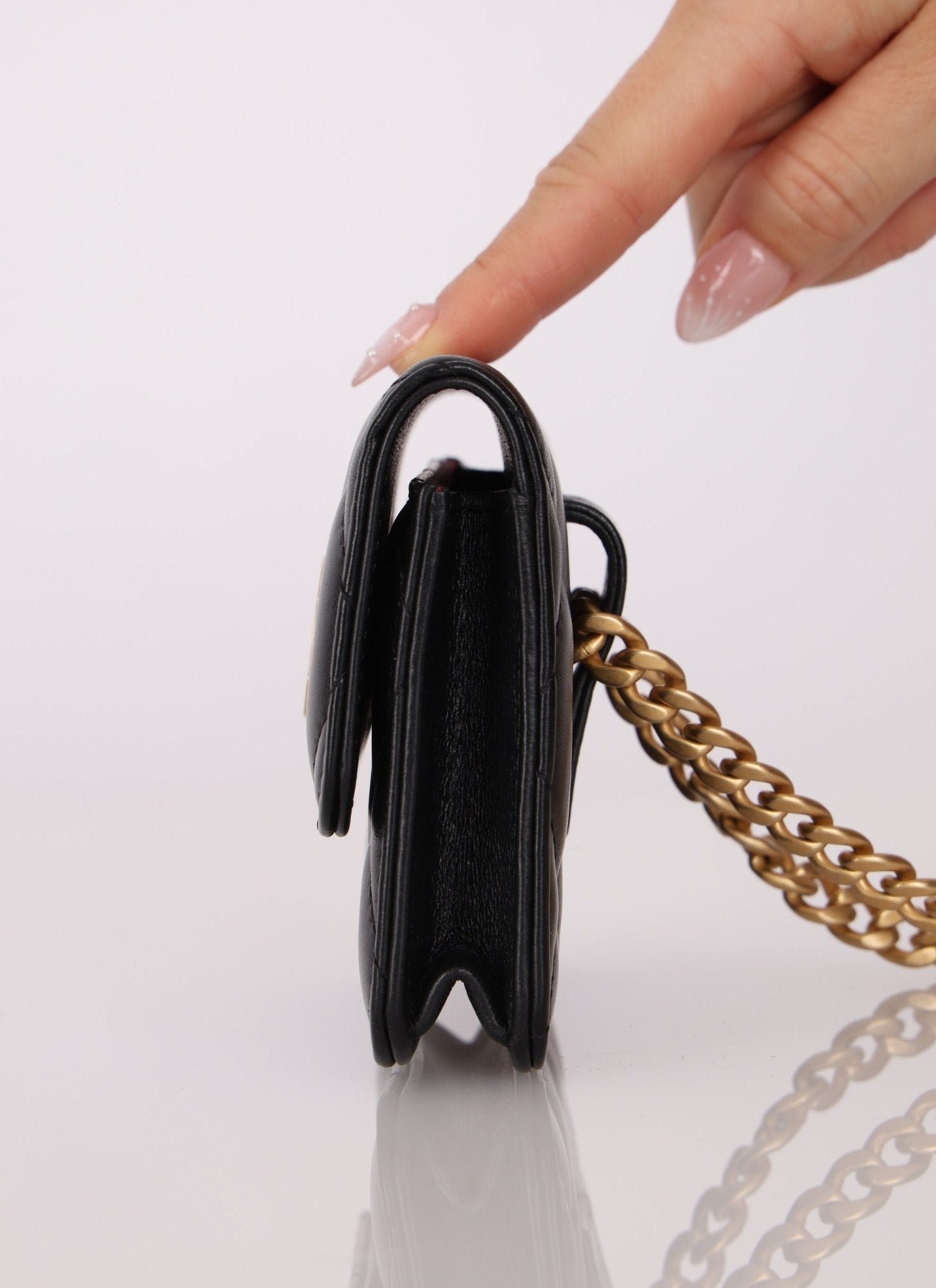 Chanel 2021 Lambskin Enamel Belt Bag - FashioNica