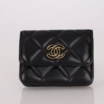 Chanel 2021 Lambskin Enamel Belt Bag - FashioNica