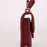Chanel 2021 Lambskin Mini Top Handle on Chain - FashioNica