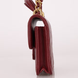 Chanel 2021 Lambskin Mini Top Handle on Chain - FashioNica