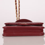 Chanel 2021 Lambskin Mini Top Handle on Chain - FashioNica