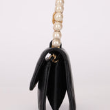 Chanel 2021 Lambskin Pearl Bracelet Bag - FashioNica