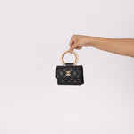 Chanel 2021 Lambskin Pearl Bracelet Bag - FashioNica
