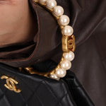 Chanel 2021 Lambskin Pearl Crown Clutch - FashioNica
