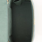 Chanel 2021 Lambskin Teal Mini Rectangular Top Handle Vanity - FashioNica