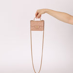 Chanel 2021 Lambskin Top Handle Cardholder on Chain - FashioNica