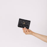 Chanel 2021 Miss Coco Strap Caviar Cardholder on Chain - FashioNica
