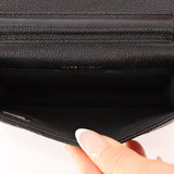 Chanel 2021 Miss Coco Strap Caviar Cardholder on Chain - FashioNica
