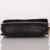 Chanel 2021 Miss Coco Strap Caviar Cardholder on Chain - FashioNica
