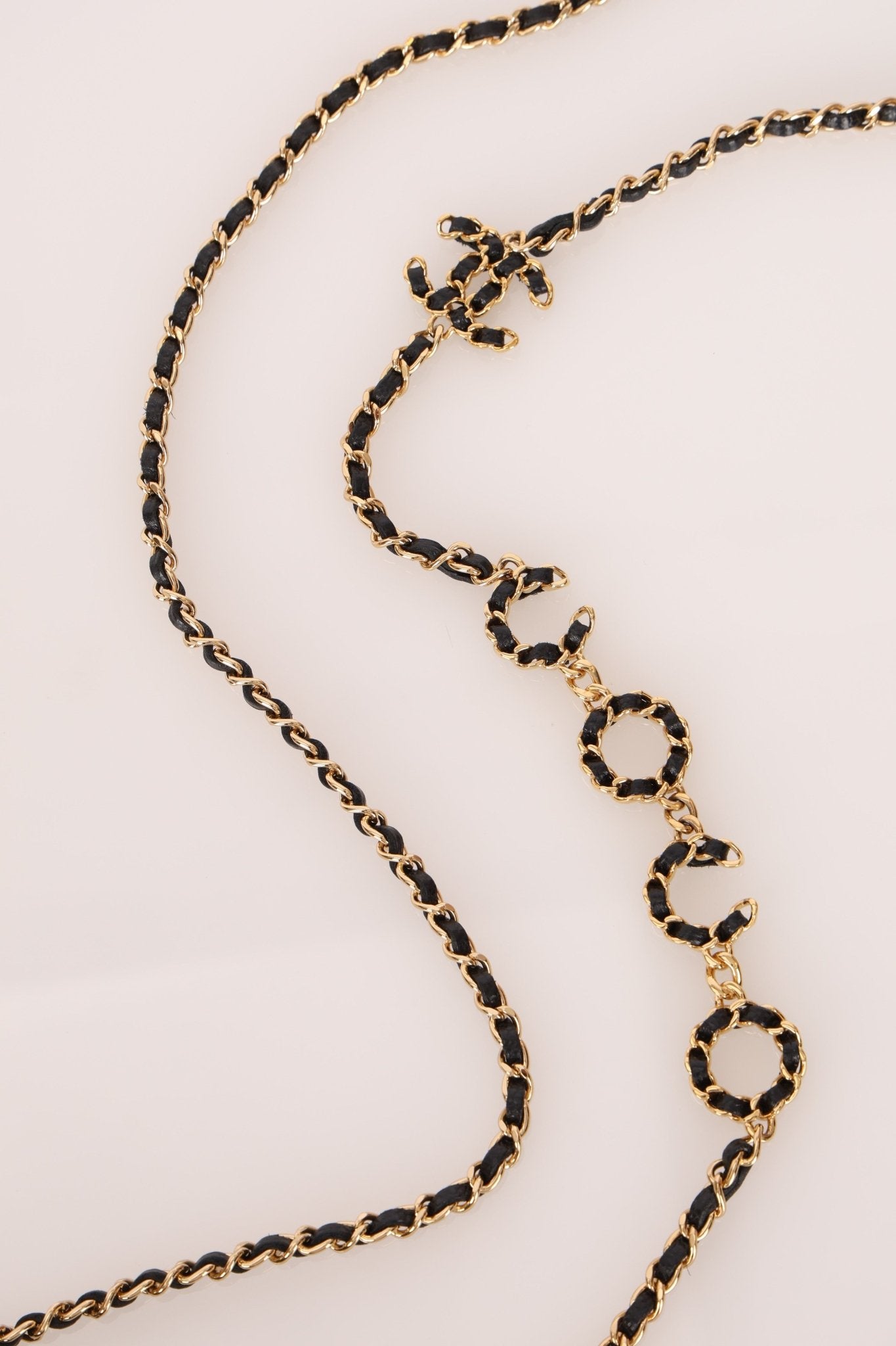 Chanel 2021 Miss Coco Strap Caviar Cardholder on Chain - FashioNica