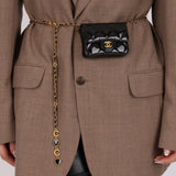 Chanel 2021 Patent Miss Coco Classic Flap Belt Bag - FashioNica