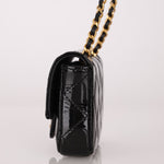 Chanel 2021 Patent Miss Coco Classic Flap Belt Bag - FashioNica