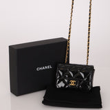 Chanel 2021 Patent Miss Coco Classic Flap Belt Bag - FashioNica