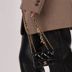 Chanel 2021 Patent Miss Coco Classic Flap Belt Bag - FashioNica
