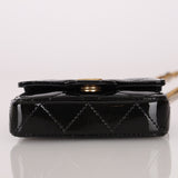 Chanel 2021 Patent Miss Coco Classic Flap Belt Bag - FashioNica