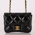 Chanel 2021 Patent Miss Coco Classic Flap Belt Bag - FashioNica