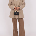 Chanel 2021 Pearl Crown Cardholder on Chain - FashioNica