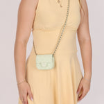 Chanel 2021 Pistachio Caviar Micro Flap - FashioNica