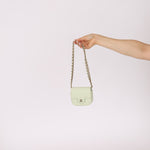 Chanel 2021 Pistachio Caviar Micro Flap - FashioNica