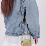 Chanel 2021 Pistachio Lambskin Chocolate Bar Mini Pouch on Chain - FashioNica