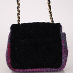 Chanel 2021 Tweed Turnlock Mini Square Flap Bag - FashioNica