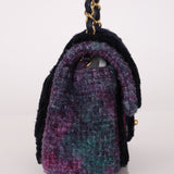 Chanel 2021 Tweed Turnlock Mini Square Flap Bag - FashioNica