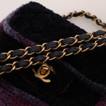 Chanel 2021 Tweed Turnlock Mini Square Flap Bag - FashioNica