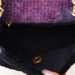 Chanel 2021 Tweed Turnlock Mini Square Flap Bag - FashioNica