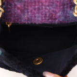 Chanel 2021 Tweed Turnlock Mini Square Flap Bag - FashioNica