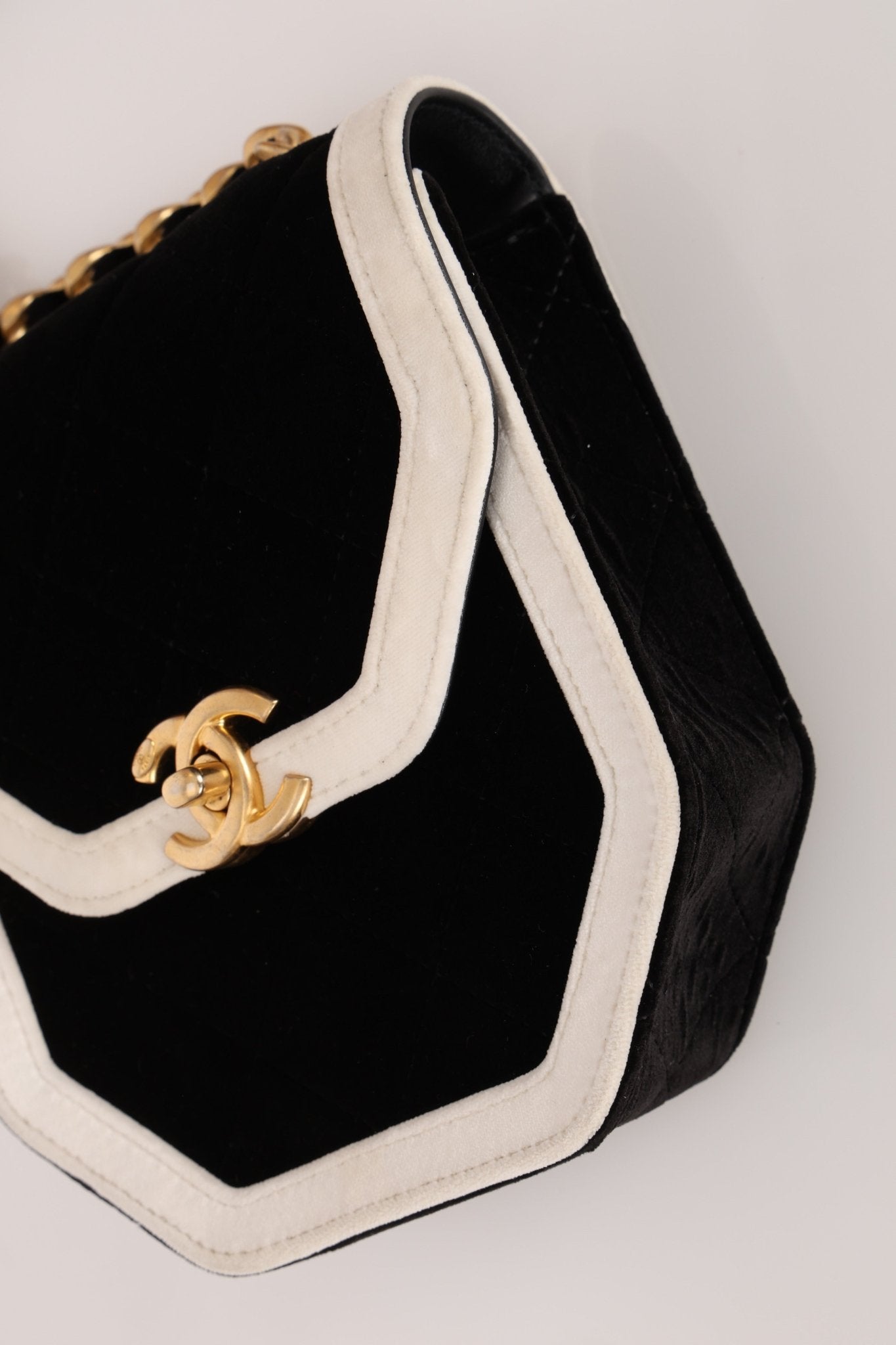 Chanel 2021 Velvet Quilted Place Vendome Mini Flap - FashioNica