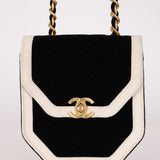 Chanel 2021 Velvet Quilted Place Vendome Mini Flap - FashioNica
