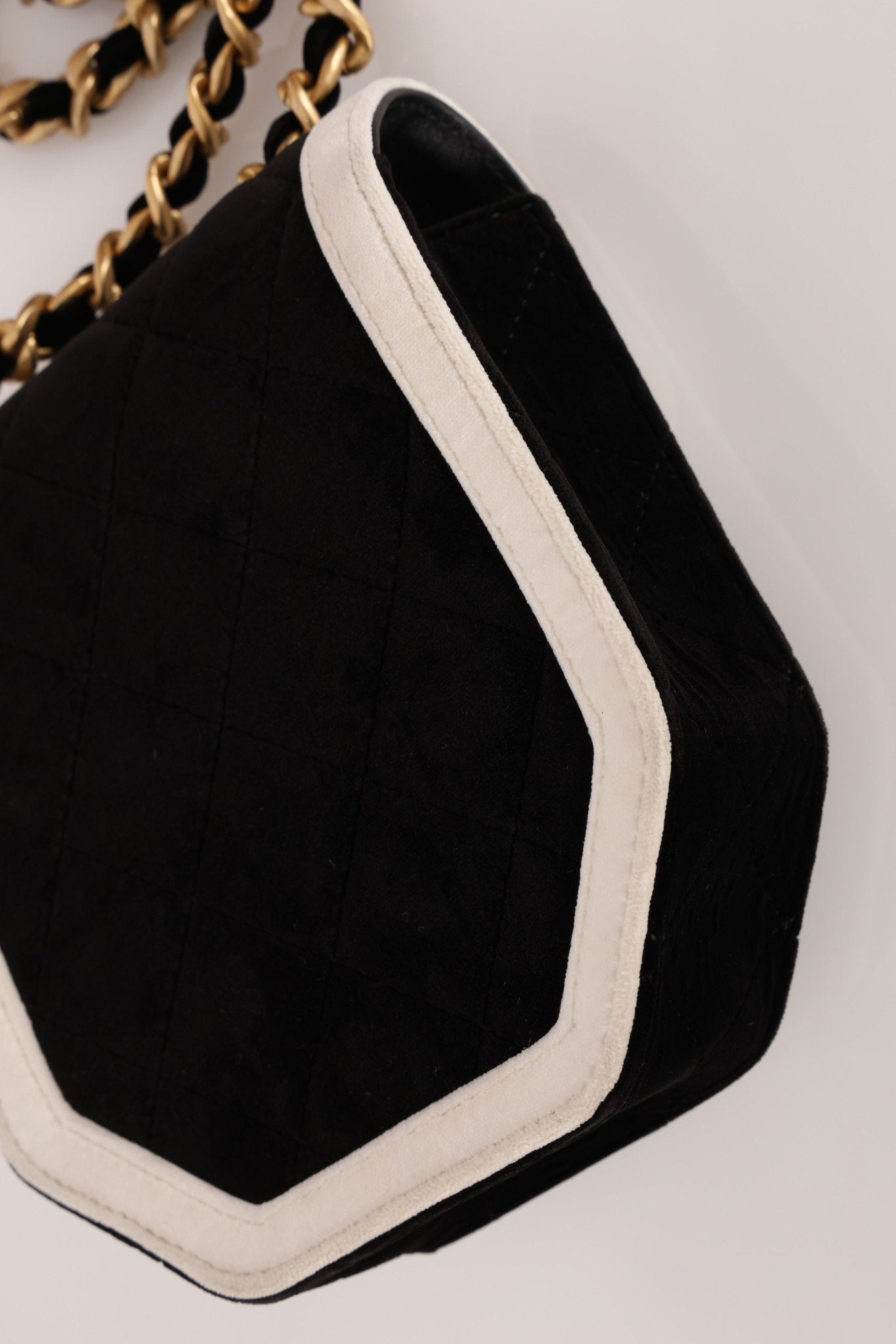 Chanel 2021 Velvet Quilted Place Vendome Mini Flap - FashioNica