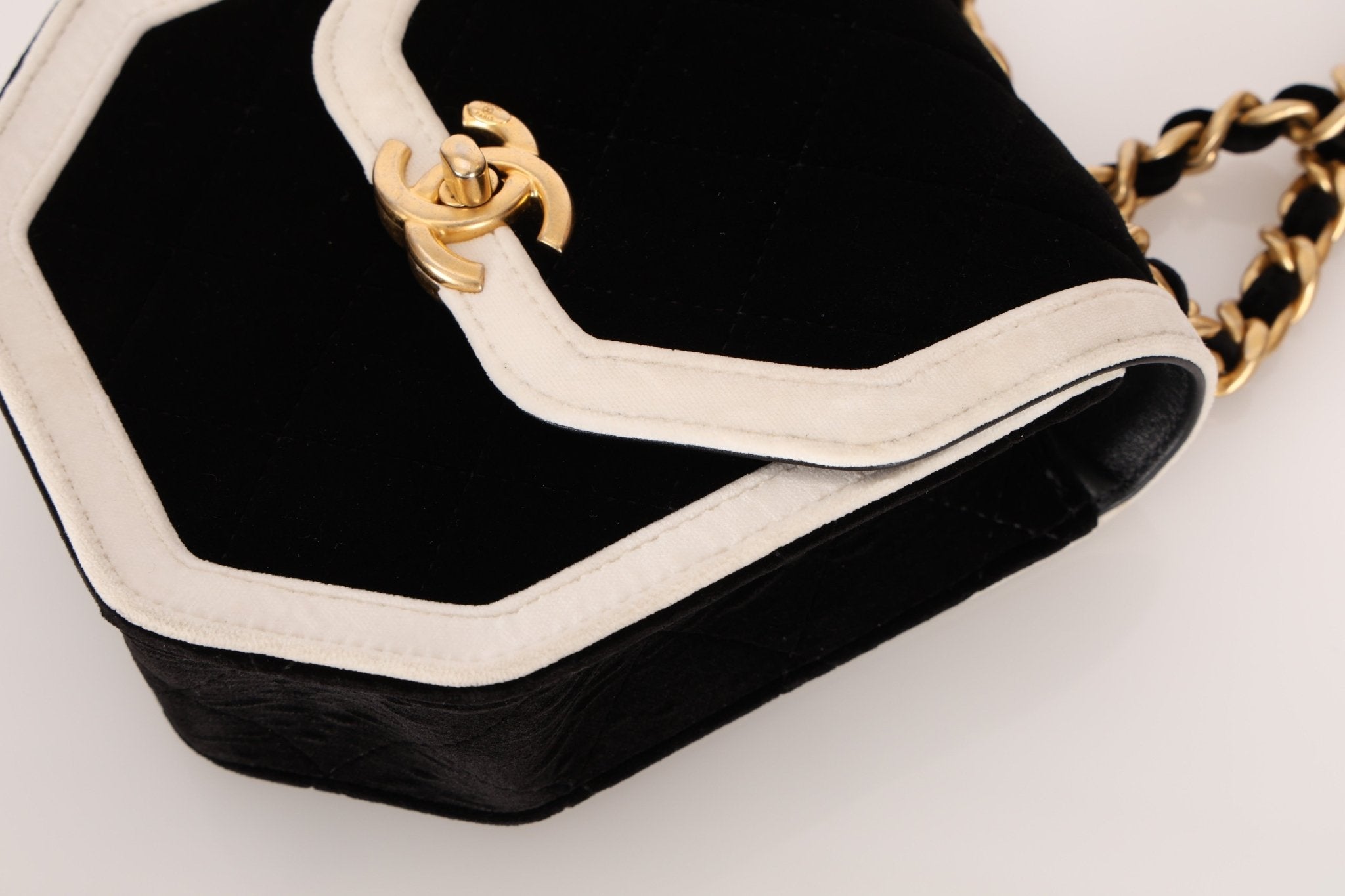 Chanel 2021 Velvet Quilted Place Vendome Mini Flap - FashioNica