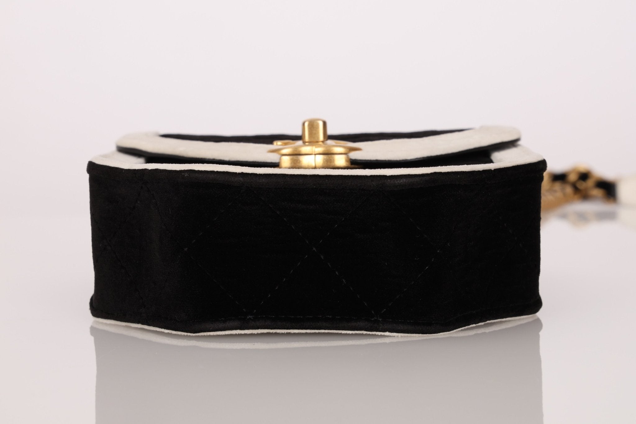 Chanel 2021 Velvet Quilted Place Vendome Mini Flap - FashioNica