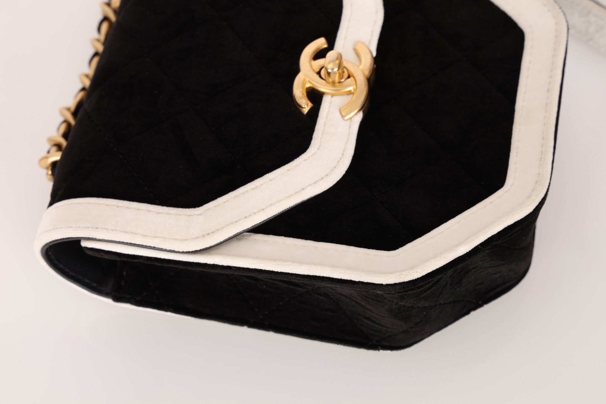 Chanel 2021 Velvet Quilted Place Vendome Mini Flap - FashioNica