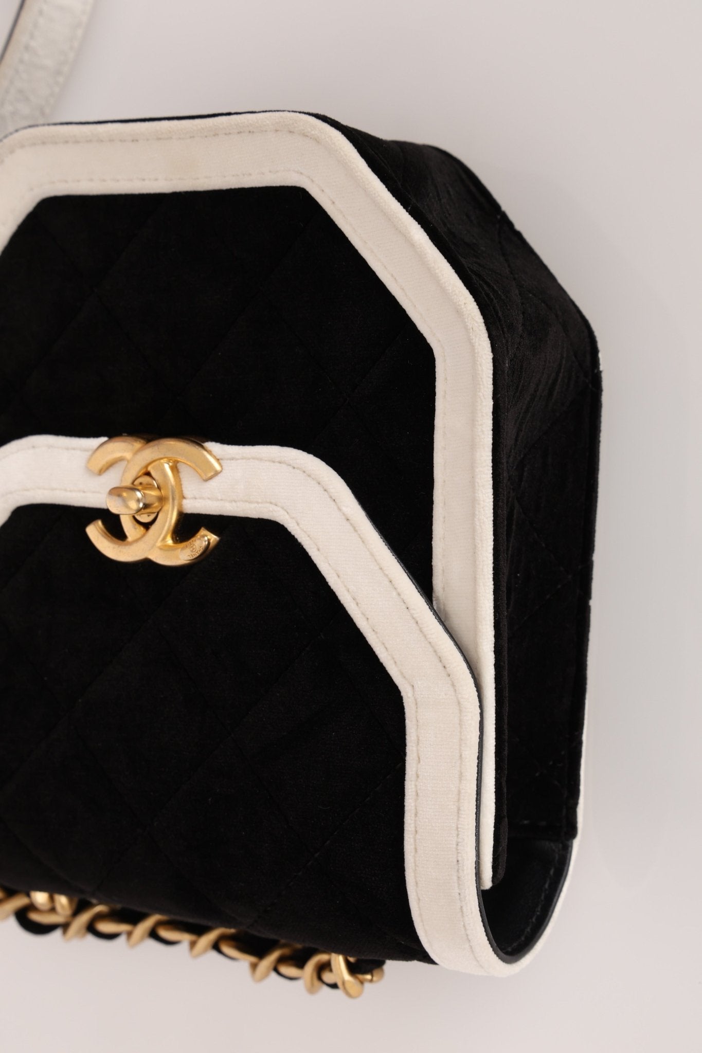 Chanel 2021 Velvet Quilted Place Vendome Mini Flap - FashioNica