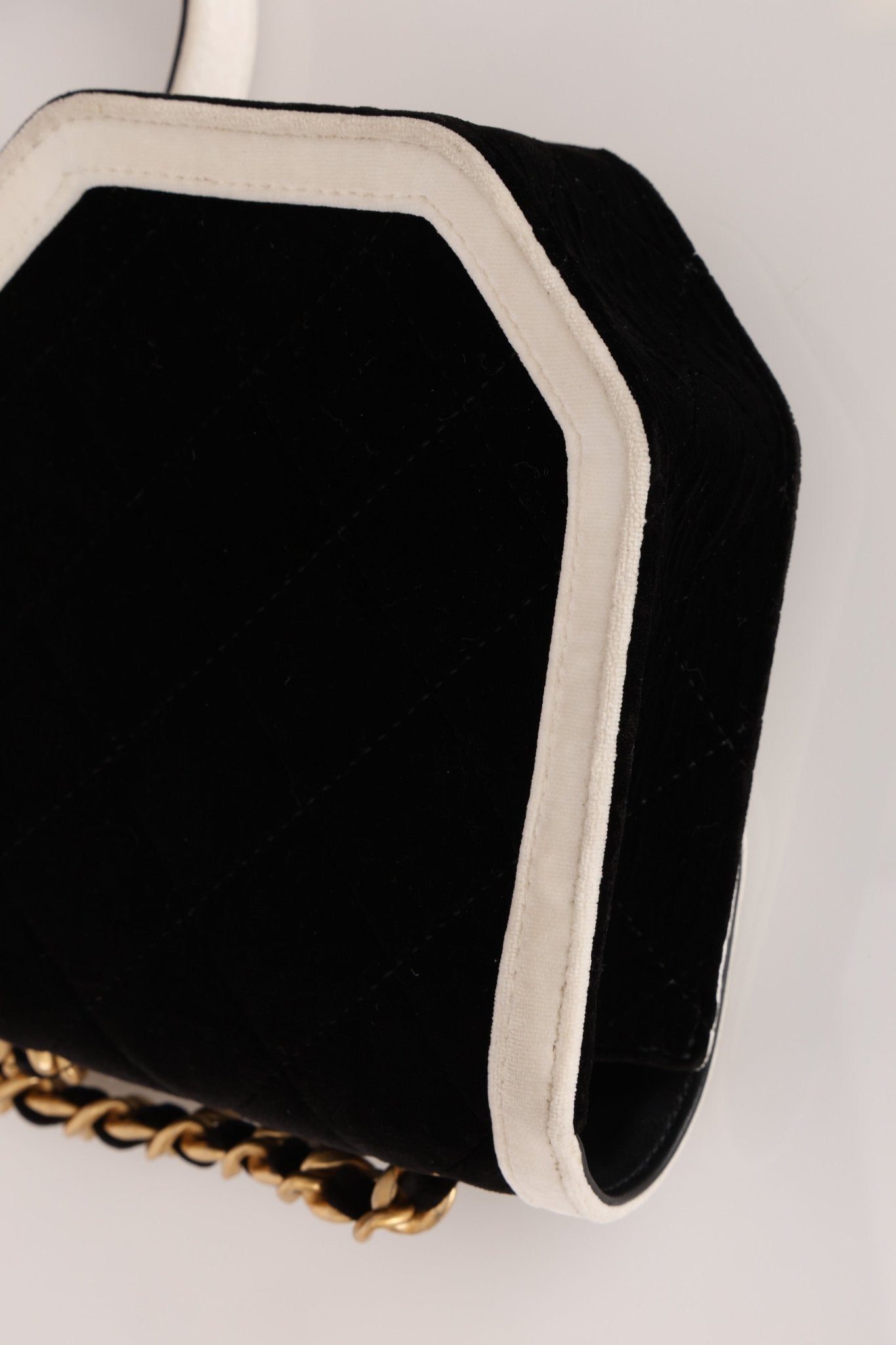 Chanel 2021 Velvet Quilted Place Vendome Mini Flap - FashioNica