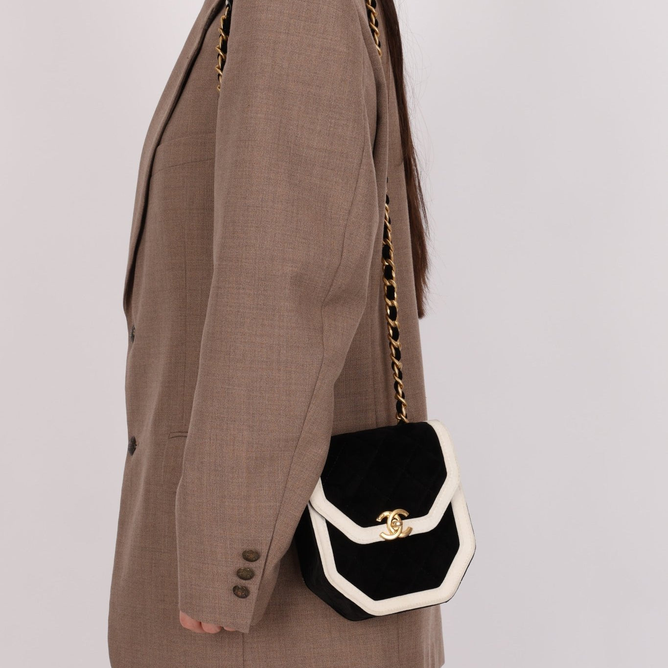 Chanel 2021 Velvet Quilted Place Vendome Mini Flap - FashioNica