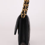 Chanel 2022 Caviar Quilted Twist Your Buttons Coin Purse With Chain - FashioNica